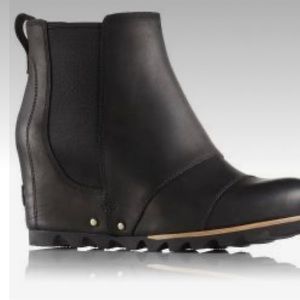 Sorel Chelsea Wedge Black Wedge